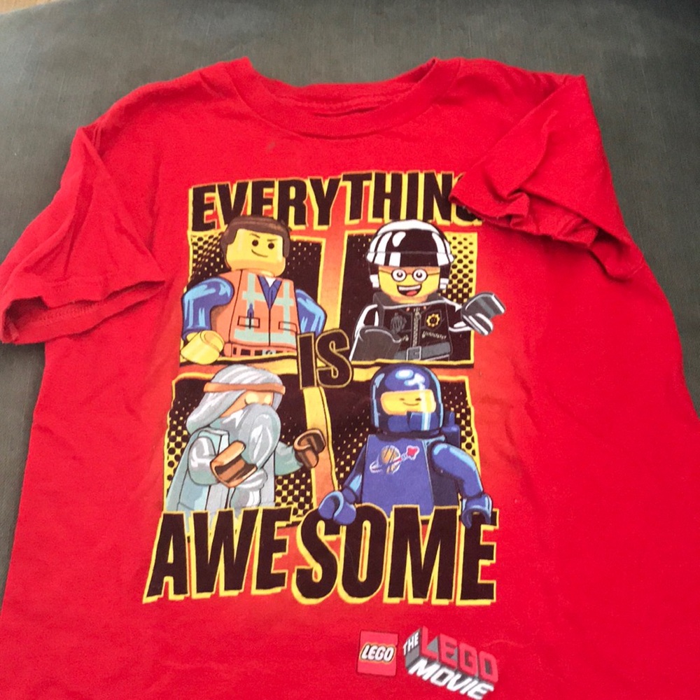 Boys LEGO movie shirt